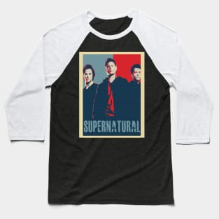 Spn Fanart Baseball T-Shirt